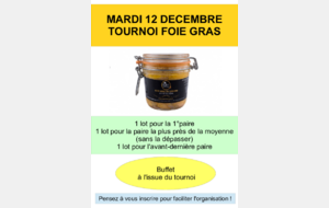 Tournoi Foie Gras