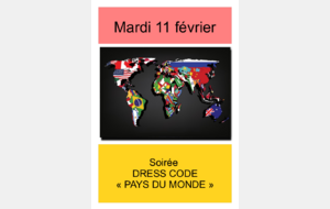 Soirée Dress code mardi 11 février