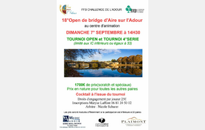 Open de bridge Aire sur Adour