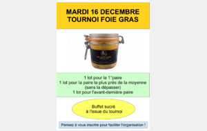 Tournoi Foie Gras