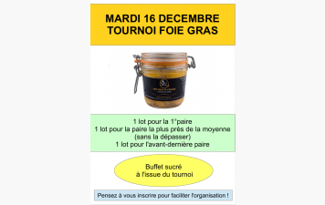 Tournoi Foie Gras