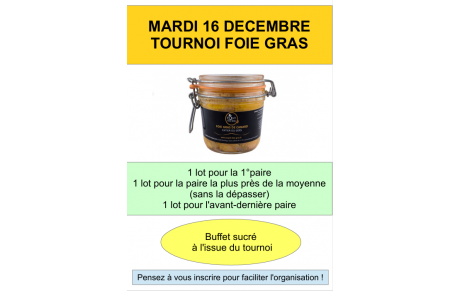 Tournoi Foie Gras